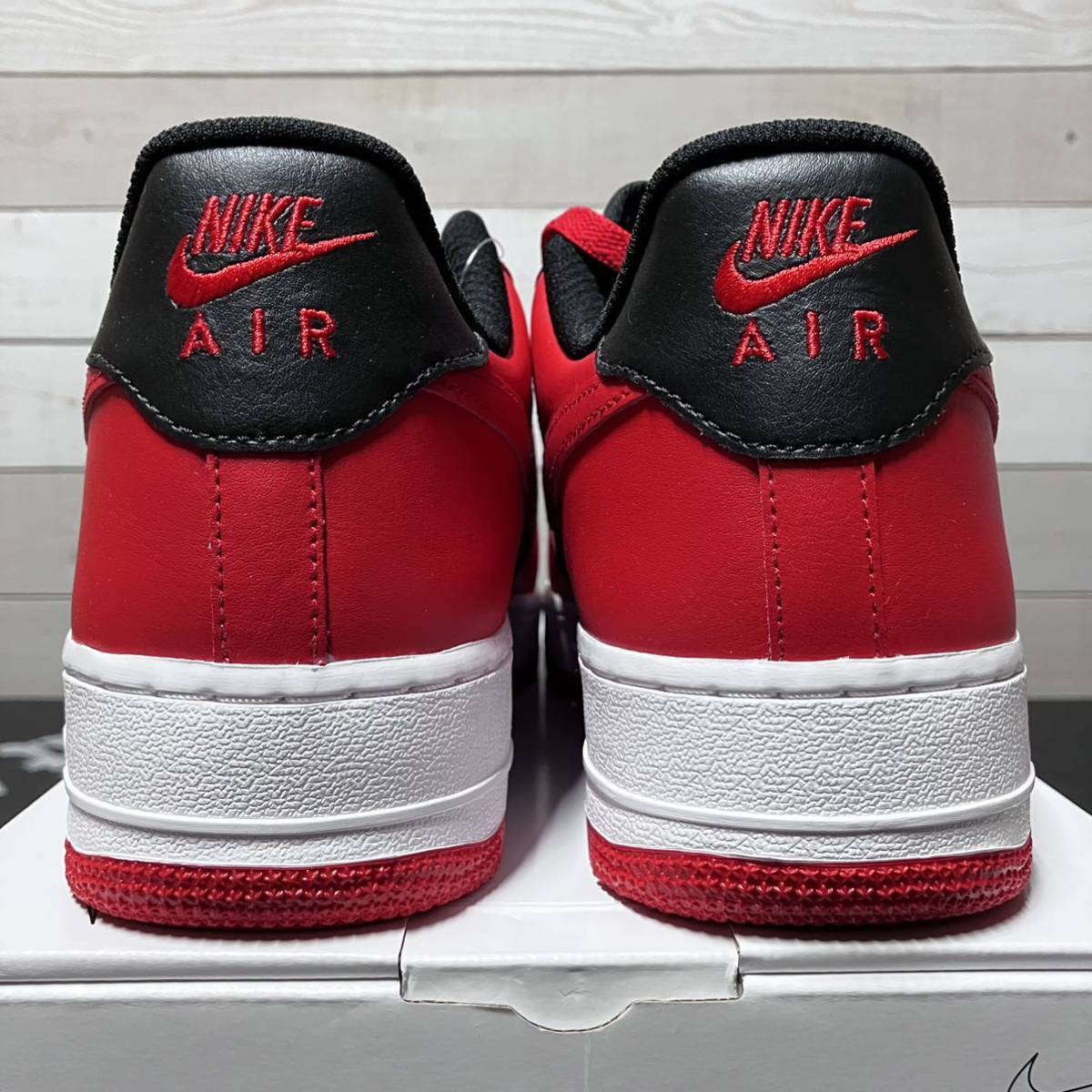28cm NIKE BY YOU AIR FORCE 1 LOW BRED ナイキ エア フォース ワン ローカット ブレッド ナイキ バイ ユー