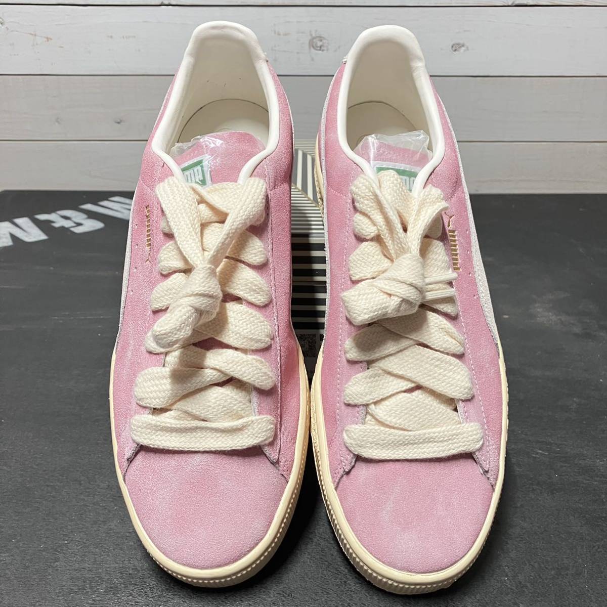 27cm PUMA SUEDE PINK BBOY RHUIGI プーマ スウェード ピンク ルイージ 391333-01_画像2