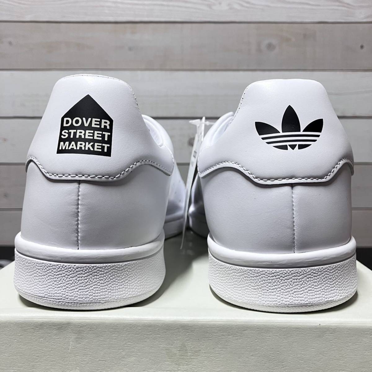 送料無料 27.5cm adidas STANSMITH DSM FX1152 DOVER STREET MARKET WHITE アディダス スタンスミス ドーバーストリートマーケット_画像3