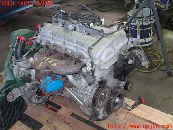 1UPJ-11232010]ランエボ10(CZ4A)エンジン 4B11 4WD 中古_画像をご確認ください