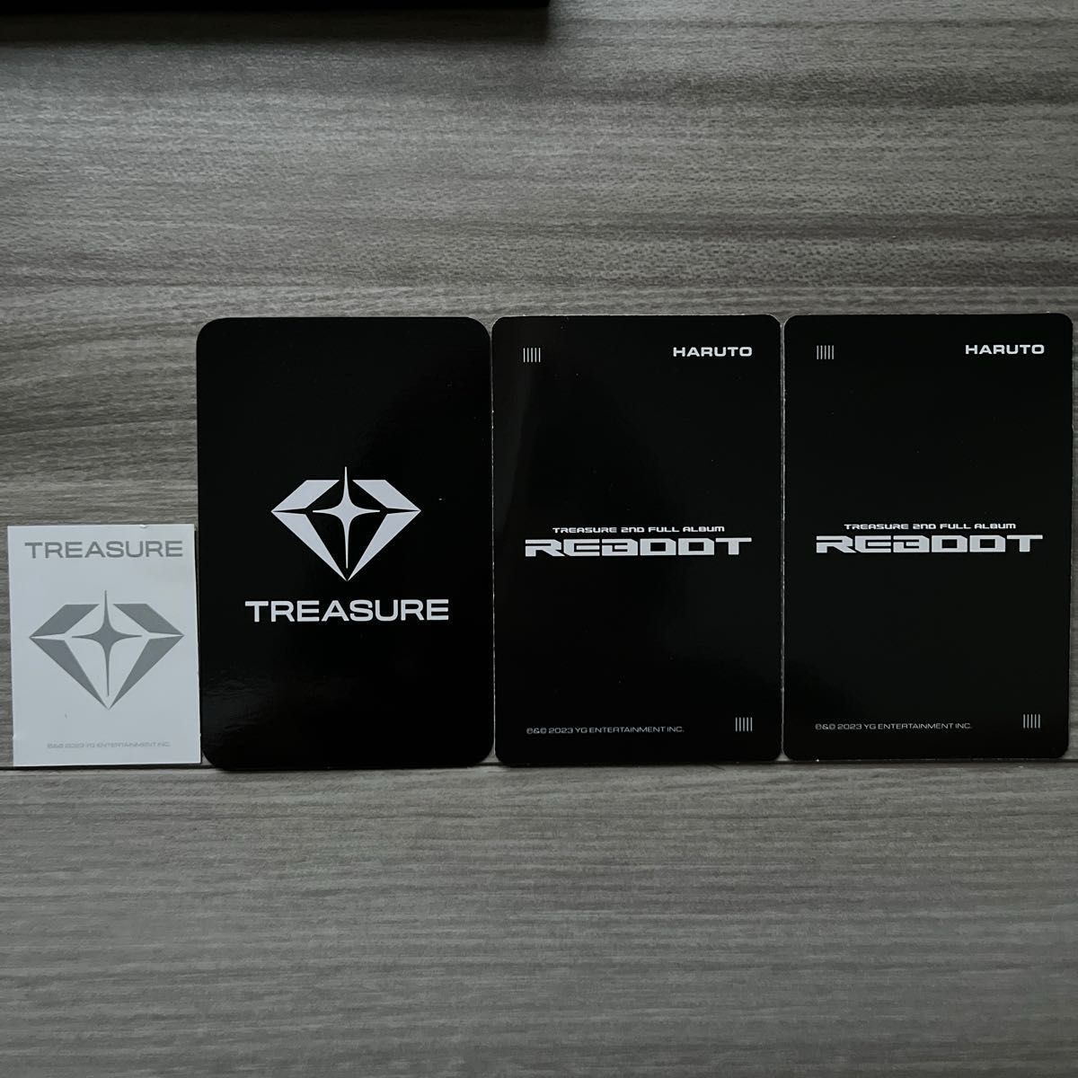 TREASURE REBOOT 韓国・日本2枚セット トレカ ポストカード TREASURE REBOOT 韓国・日本2枚セット トレカ ポストカード