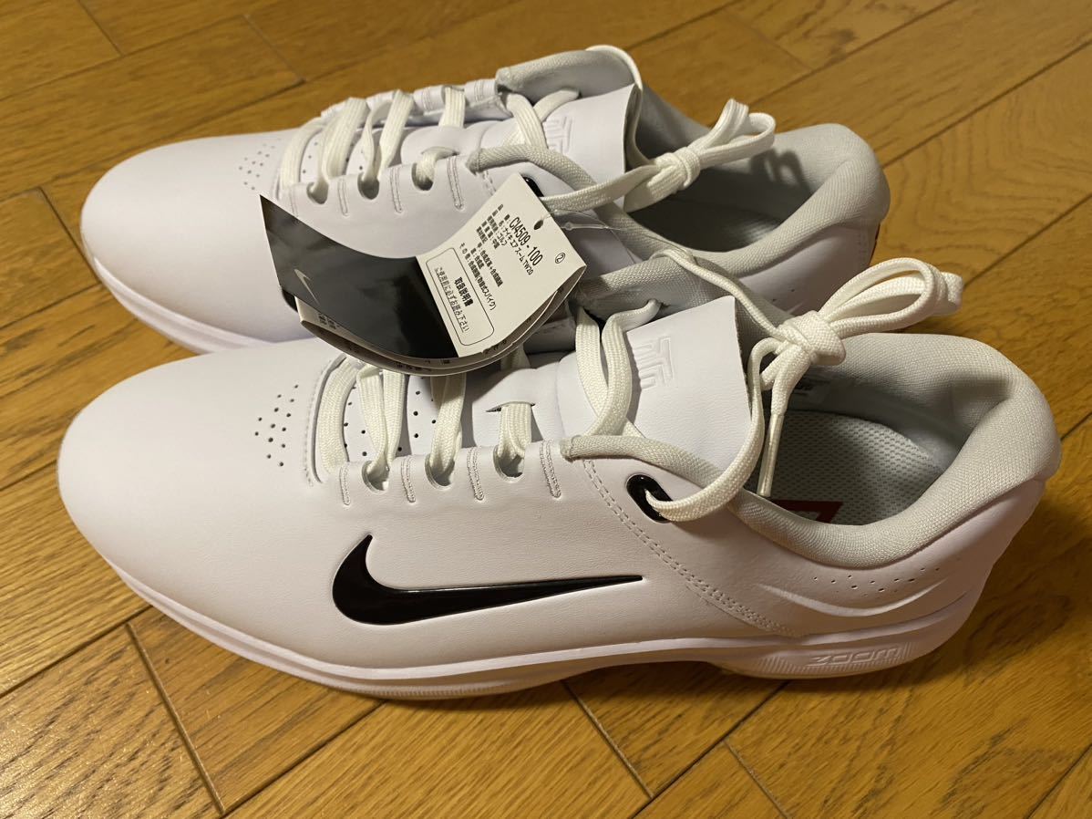 【新品】ナイキ タイガーウッズ ゴルフシューズNIKE AIR ZOOM TW20(W) 28.0cm 白_画像2