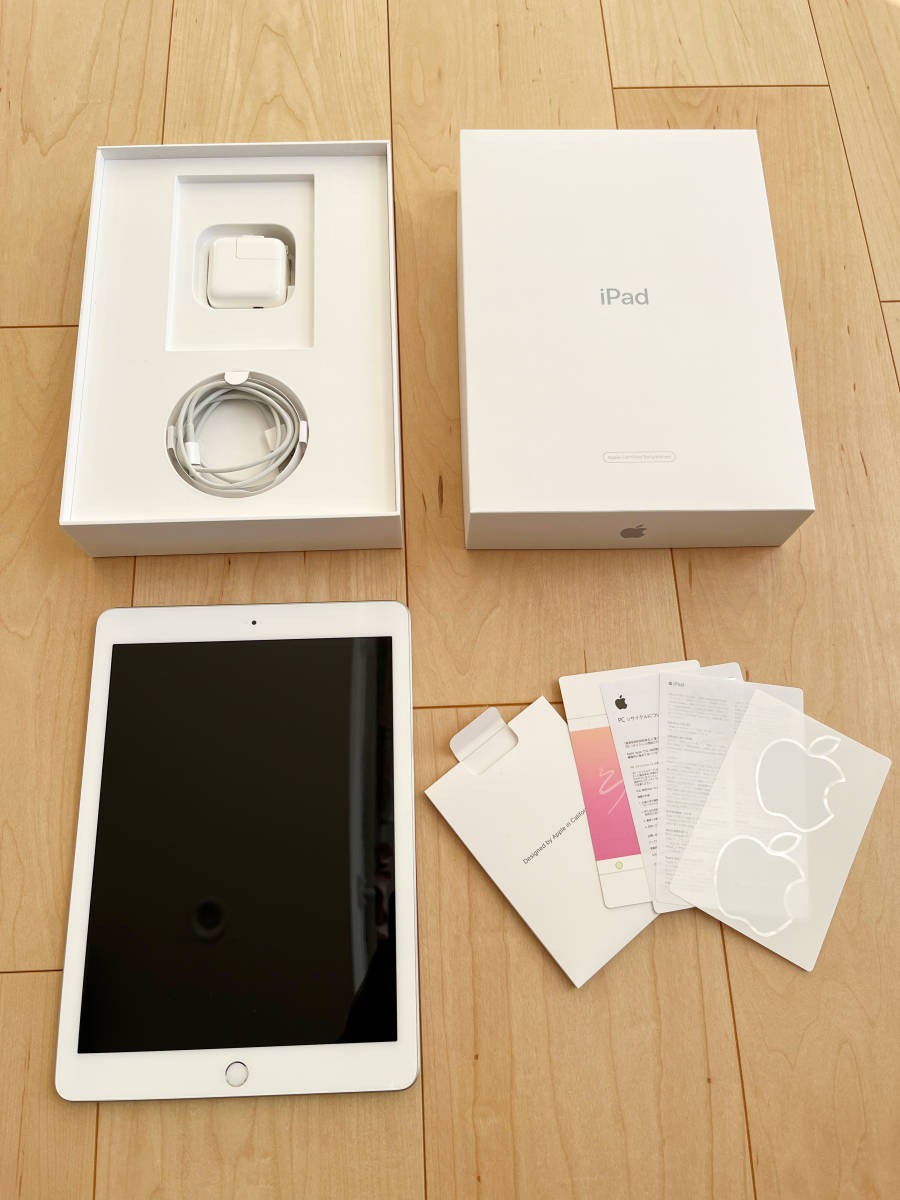 極美品】iPad（第6世代）Wi-Fi 32GB シルバー バッテリー93% [欠品なし