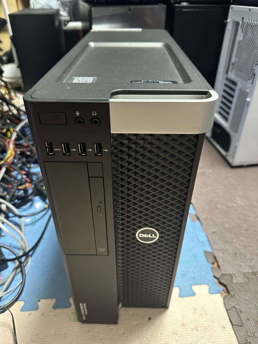 DELL PRICISION Tower T5810 XEON E5-1620 v3 3.50GHZ/RAM 32GB/HDD 1TB+HDD 1TB/USB3.0/NVIDIA Quadro M4000/DVD/windows10 Pro/良品_画像1