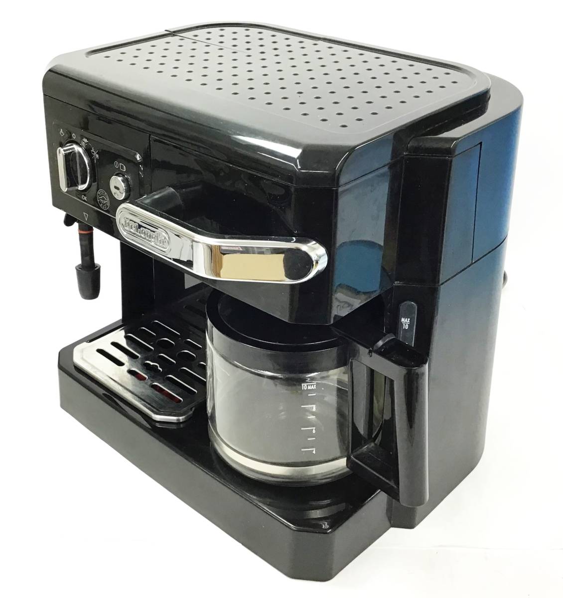DeLonghi コンビ コーヒーメーカー BC0410J-B ドリップ エスプレッソ 家カフェ キッチン デロンギ_画像2