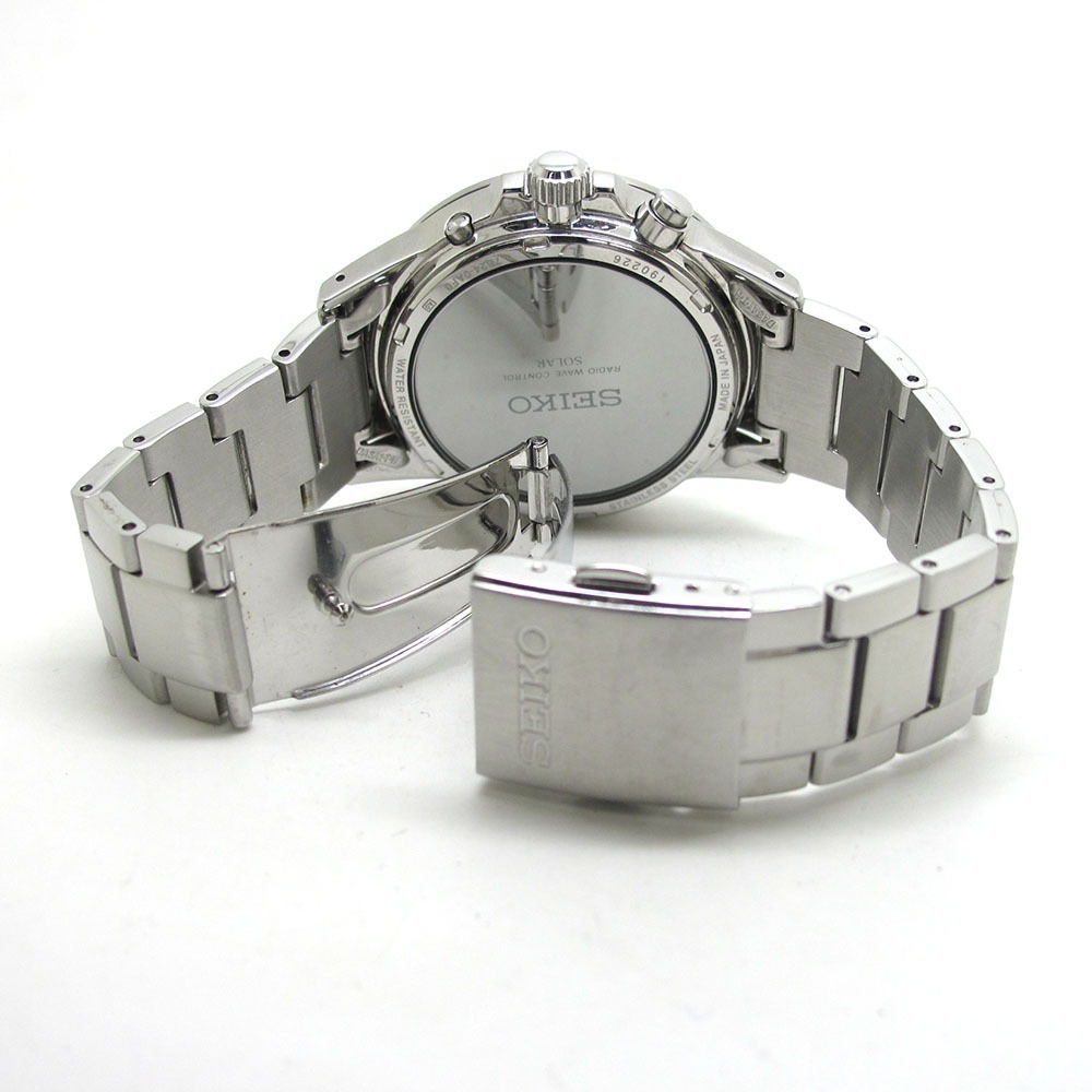 SEIKO セイコー 腕時計 7B24-0AF0 デイト ソーラー電波_画像5