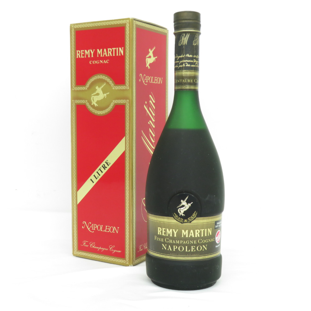 REMY MARTIN レミーマルタン ブランデー NAPOLEON COGNAC コニャック 1000ml 洋酒 古酒 未開栓 未使用品_画像1