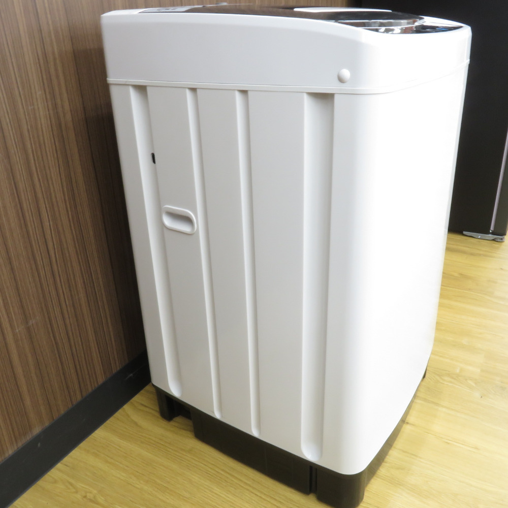 A-Stage 全自動電気洗濯機 AS-WM50WT-100 5.0g 2022年製 ホワイト簡易乾燥機能付 一人暮らし 洗浄・除菌済み_画像3