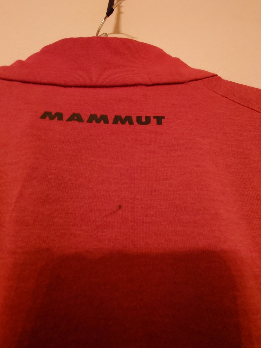 MAMMUT マムート パフォーマンスウールジップTシャツ アウトドア アンダーシャツ XLサイズ コロンビア 登山着 マウンテンウェア _画像9