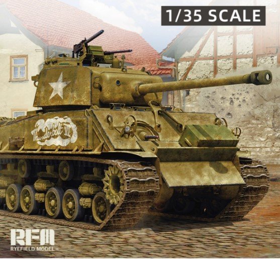 RYEFIELD MODEL 1/35 アメリカ M4A3 シャーマン 初期型 未組立品 プラモデル