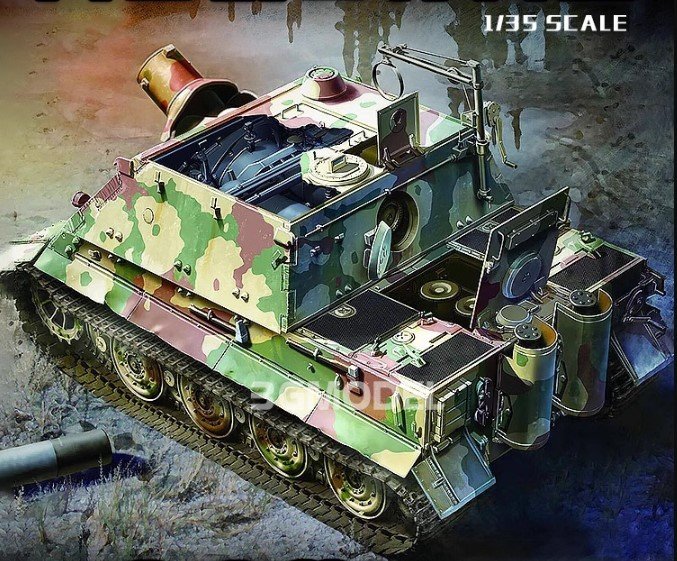 RYEFIELD MODEL 1/35 ドイツ 突撃臼砲 ストームタイガー 未組立品 プラモデル_画像1