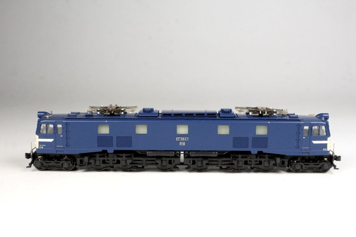 【LIG】KATO EF58 鉄道模型 電気機関車 HOゲージ 1-301 大窓 ブルー 箱付 ③ [-QPT]23.12_画像4