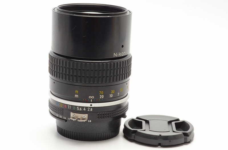 ニコン NIKON Ai NIKKOR 135mm F2.8 望遠単焦点 マニュアルレンズ★③1D10KT9588
