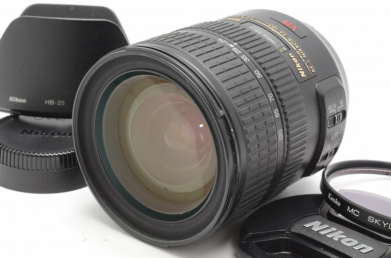 ※１円出品【 美品 】 Nikon ニコン AF-S VR Zoom-Nikkor 24-120mm F3.5-5.6G IF-ED★手振れ補正付★＜花形フード付き＞②2T9830ｓ_画像2