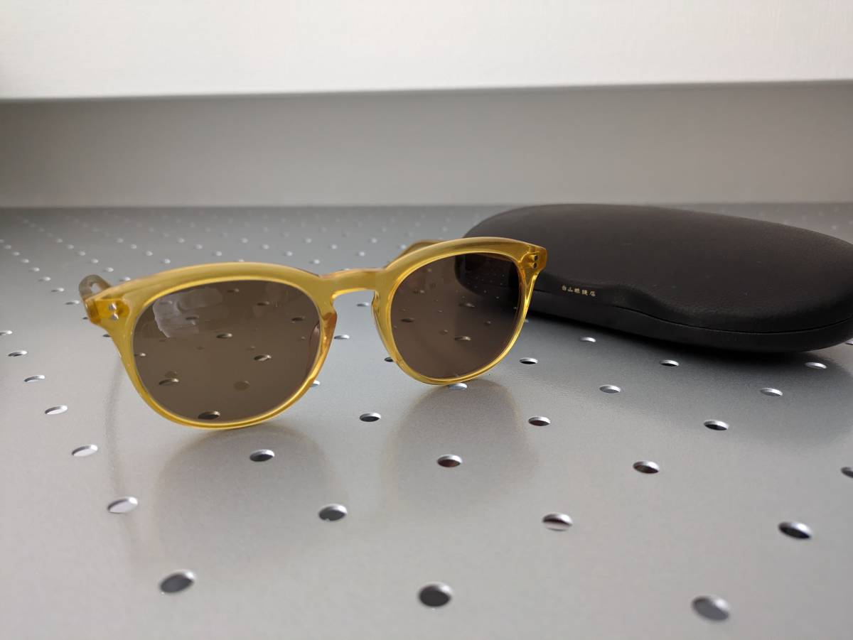 白山眼鏡MAYFAIR model メイフェア新品サングラスらん甲-塑膠框 白山眼鏡MAYFAIR model メイフェア新品サングラスらん甲-塑膠框