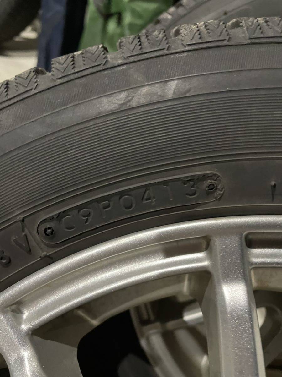 TOYO ガリット　g4 スタッドレス　155/65r14 中古　ホイールセット　軽　_画像4