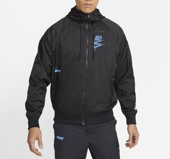 NIKE SPE+ WVN JKT ウィンドランナー 黒 ブラック 2XL ナイキ ウーブンジャケット スポーツウェア エッセンシャル スウッシュ DM6868-010_画像7