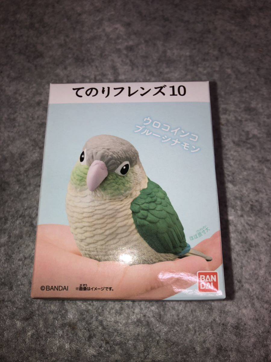 ウロコインコ ブルーシナモン てのりフレンズ10 新品未開封品 バンダイ 食玩_画像1