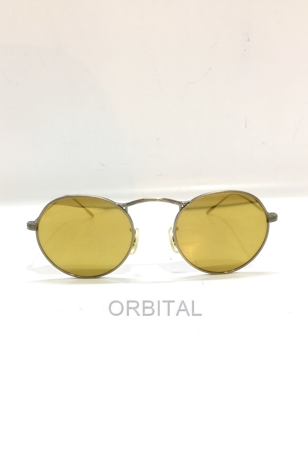 代官山)OLIVER PEOPLES オリバーピープルズ M-4 30th サングラス アンティークゴールド ガラスレンズ 30周年記念_画像3