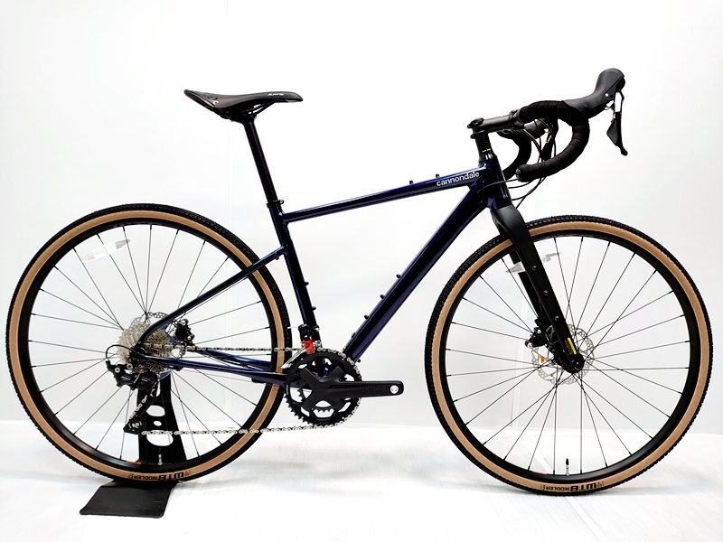 ▼▼未走行 キャノンデール CANNONDALE TOPSTONE AL2 2023年 グラベル ロードバイク SMサイズ 2×10速 ミッドナイトブルー