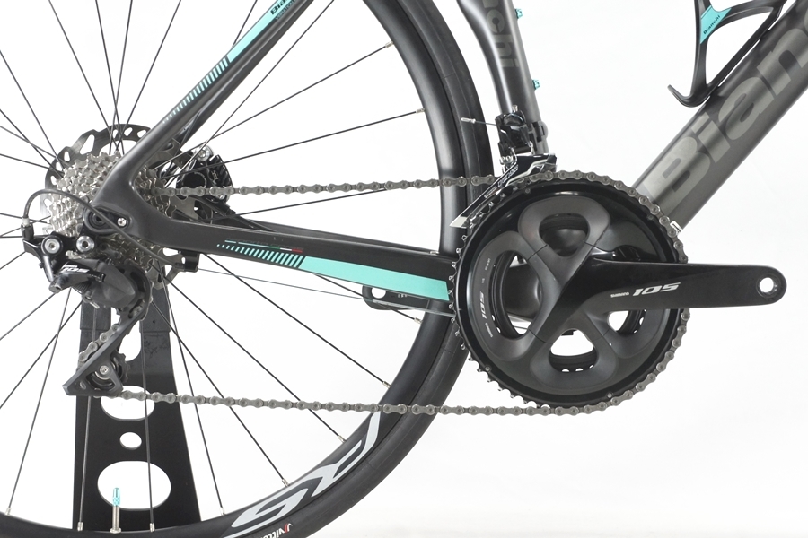 ◆◆ビアンキ BIANCHI オルトレ OLTRE XR3 DISC 2019年モデル カーボン ロードバイク 50サイズ SHIMANO 105 R7000 11速_画像3