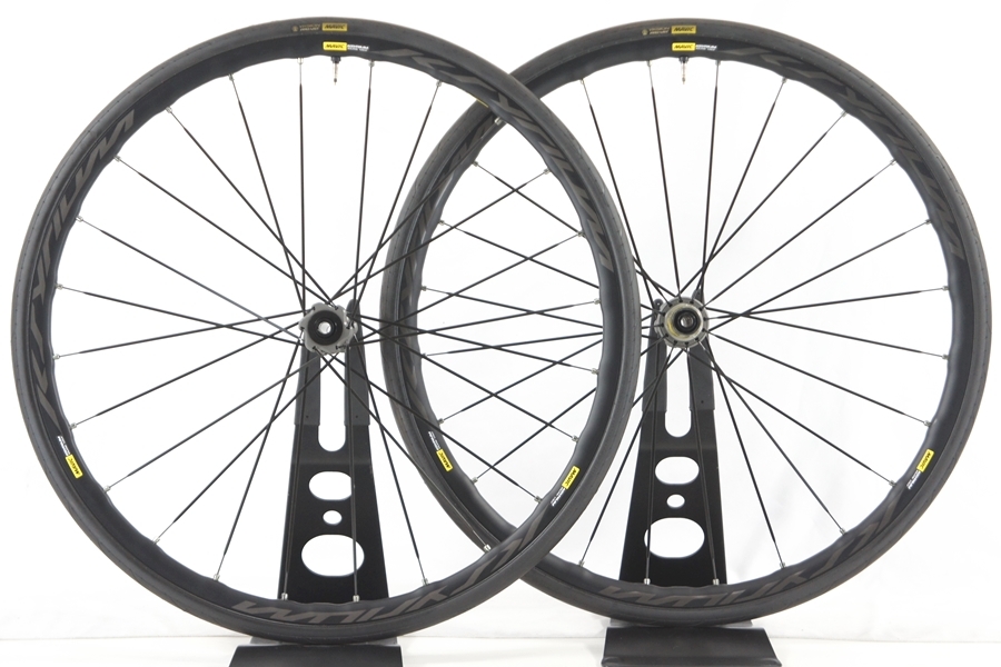 ◆◆マビック MAVIC キシリウム エリート KSYRIUM ELITE UST DISC クリンチャー チューブレス ホイール 700C シマノフリー 100/142x12mm