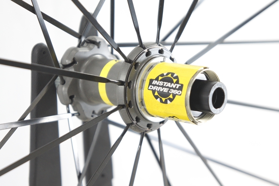 ◆◆マビック MAVIC キシリウム エリート KSYRIUM ELITE UST DISC クリンチャー チューブレス ホイール 700C シマノフリー 100/142x12mm_画像5