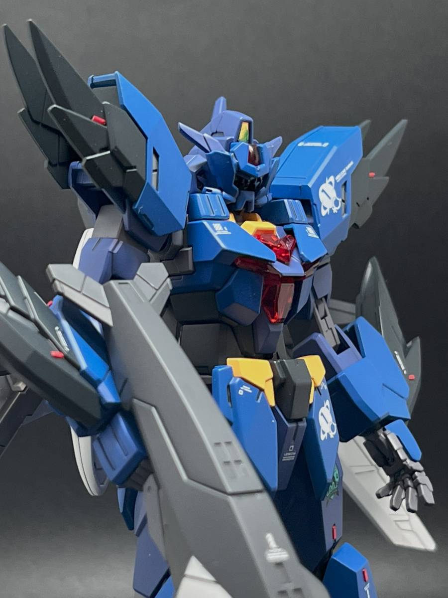 HGメルクワンガンダム　塗装済み完成品　ガンプラ　_画像7