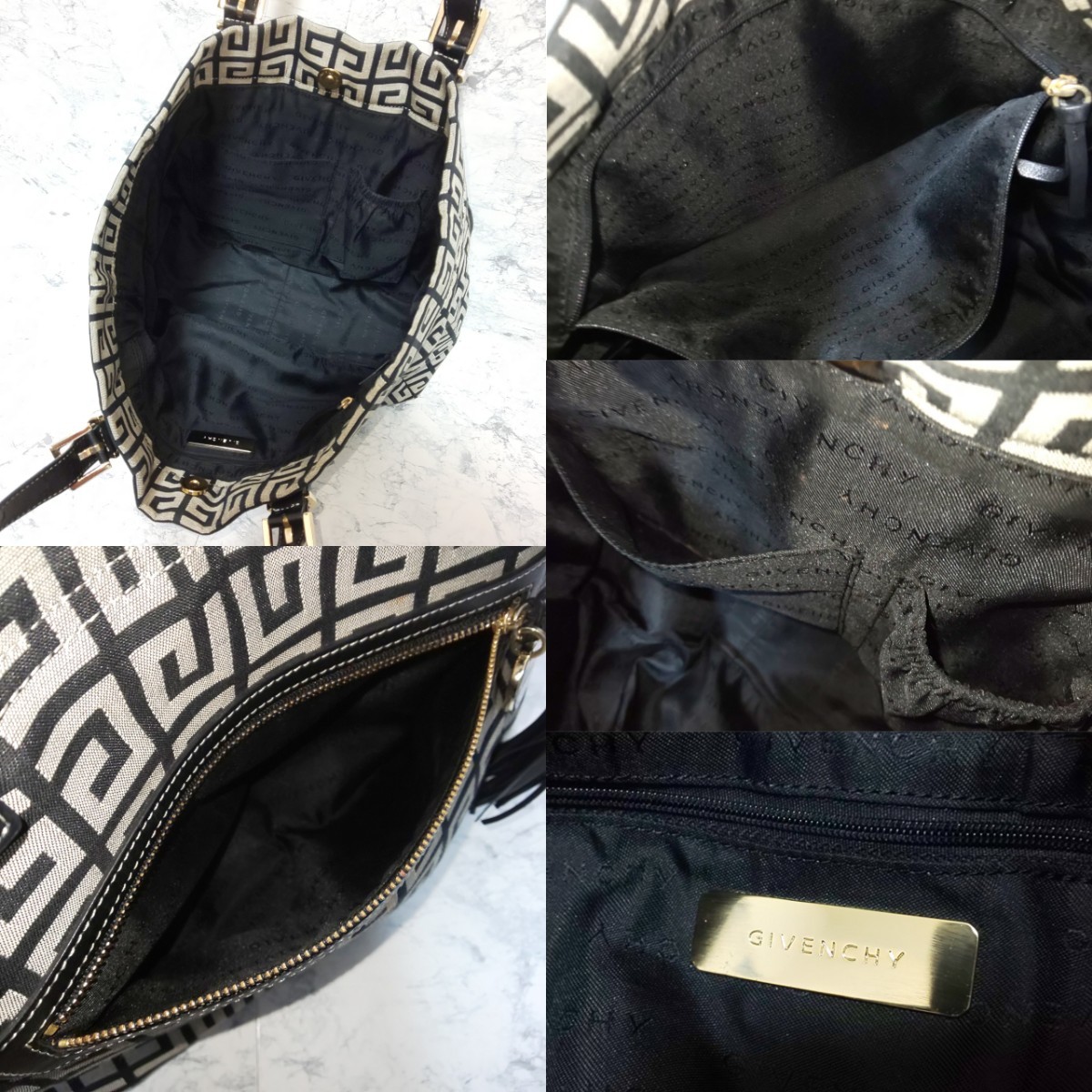 極美品/希少】GIVENCHY ジバンシー ヴィンテージ 4Gロゴ トート 極美品/希少】GIVENCHY ジバンシー ヴィンテージ 4Gロゴ トート