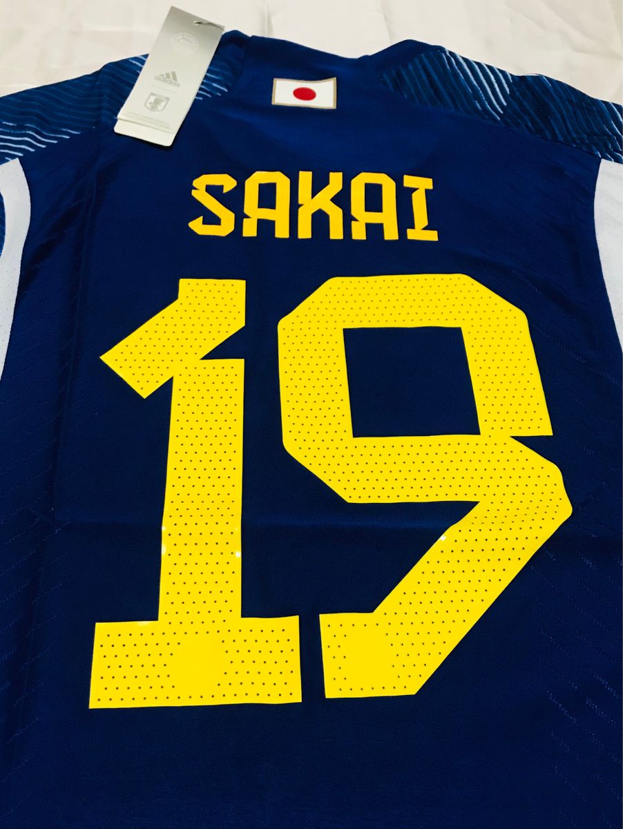サッカー日本代表ユニフォーム # 19 SAKAI (酒井 宏樹) L サイズ