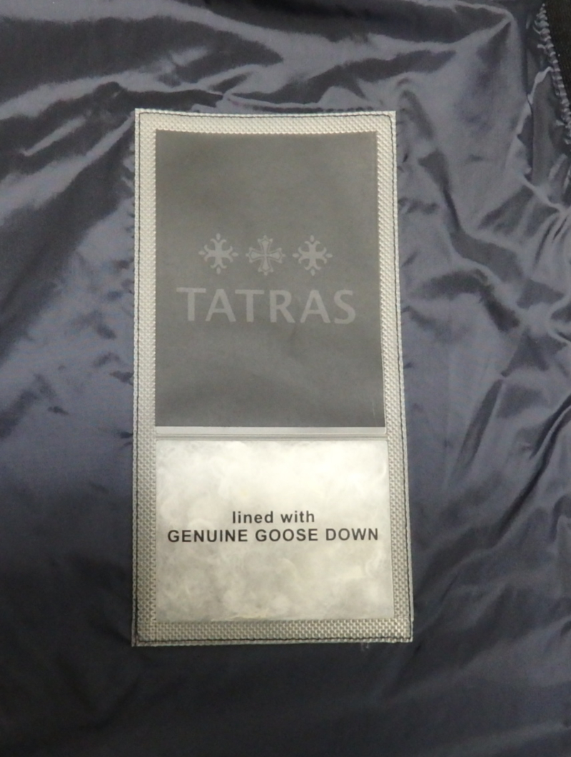 TATRAS タトラス MTLA21S4119-D ライトダウンジャケット サイズ：03 ネイビー/ブラック_画像5