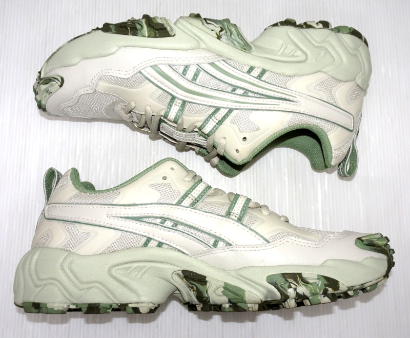 asics アシックス GEL-NANDI ゲルナンディ 27.5cm SMOKE GREY SWAMP GREEN スニーカー 1201A265_画像6