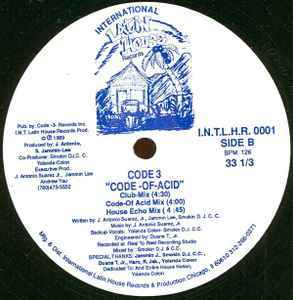 Legacy / Code 3 Girls Do It Just For Fun / Code-Of-Acid 　　1988メガレアカルトACID HOUSE怪作！_画像2