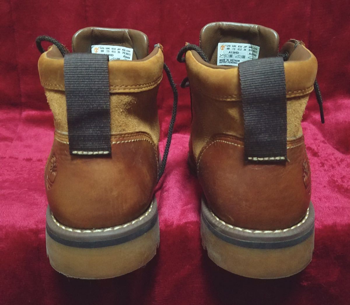 ティンバーランド＊Timberland with ortholite /A13HD A2449 / US:8W・JP:26cm /ブーツ_画像2