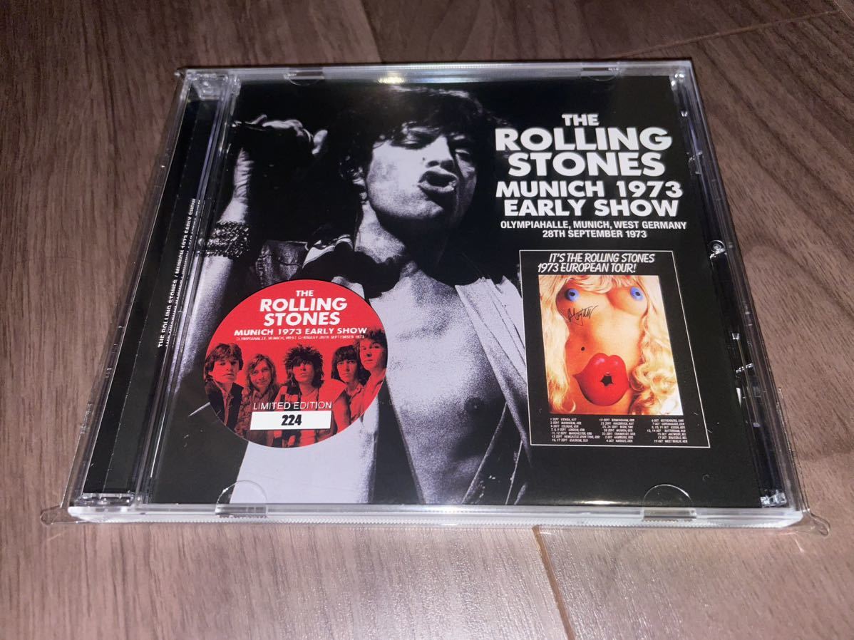 おまけ付き 限定特価 THE ROLLING STONES MUNICH 1973 EARLY SHOW プレス盤 CD 新品未開封 メーカー完売 ローリングストーンズ の画像2
