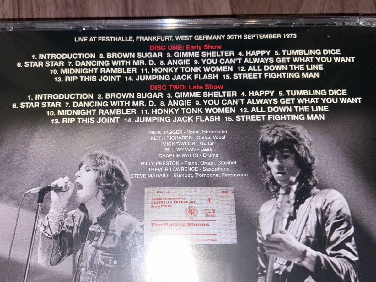 THE ROLLING STONES FRANKFURT 1973 MASTER REEL プレス盤　CD 新品未開封　ローリングストーンズ_画像3