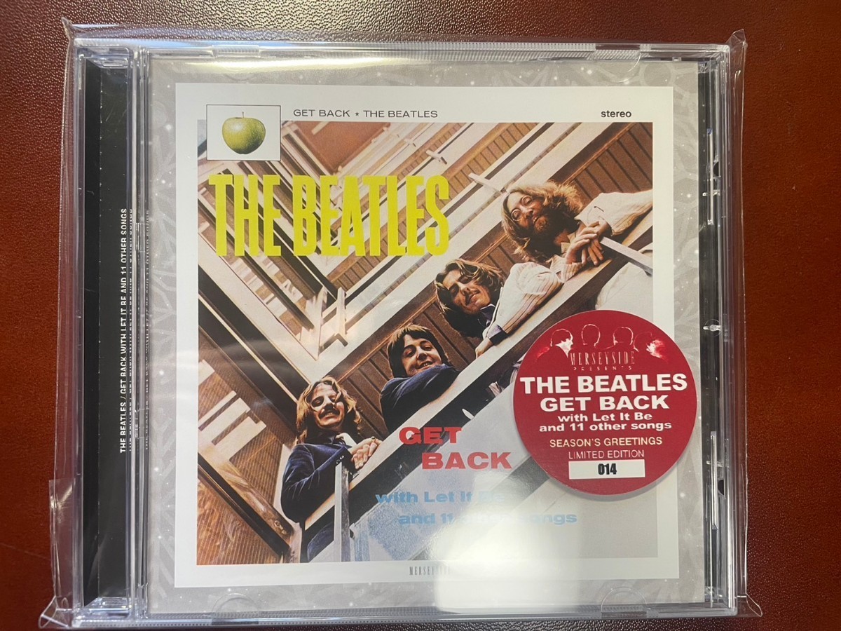 THE BEATLES 　GET BACK WITH LET IT BE AND 11 OTHER SONGS　 Limited Season's Greetings Cover 　プレス盤　新品　ビートルズ　完売_画像1