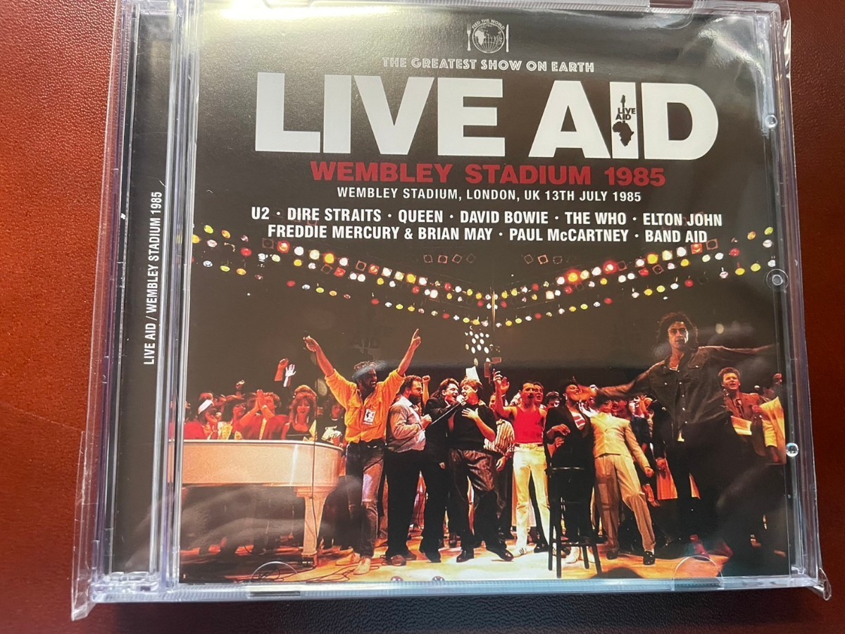 LIVE AID　WEMBLEY STADIUM 1985　CD 2 枚組　プレス盤　新品未開封　ライブエイド　queen the who paul mccartney u2 elton john_画像1