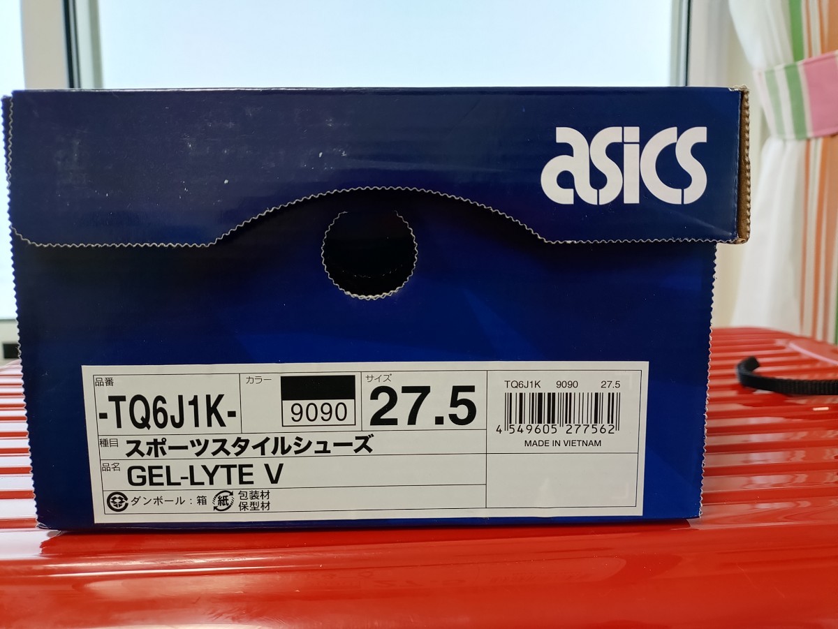  Asics asicsa Tomos atmos collaboration gel light 5 GEL-LYTE V 27.5cm TQ6J1K 9090 black 