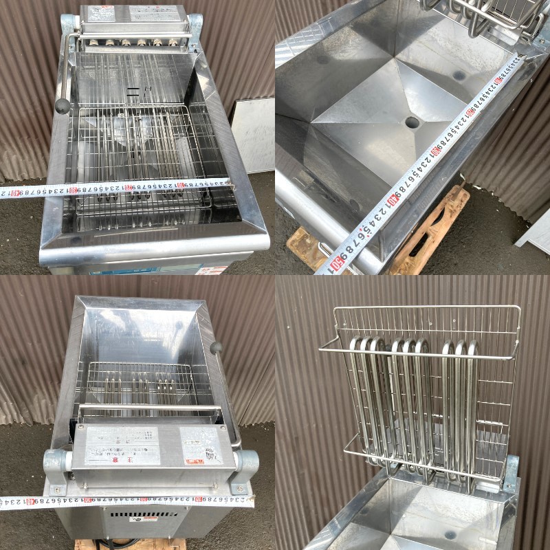ニチワ電機/電気フライヤー/sefd-13k/油量13リットル/3相200v ニチワ電機/電気フライヤー/sefd-13k/油量13リットル/3相200v