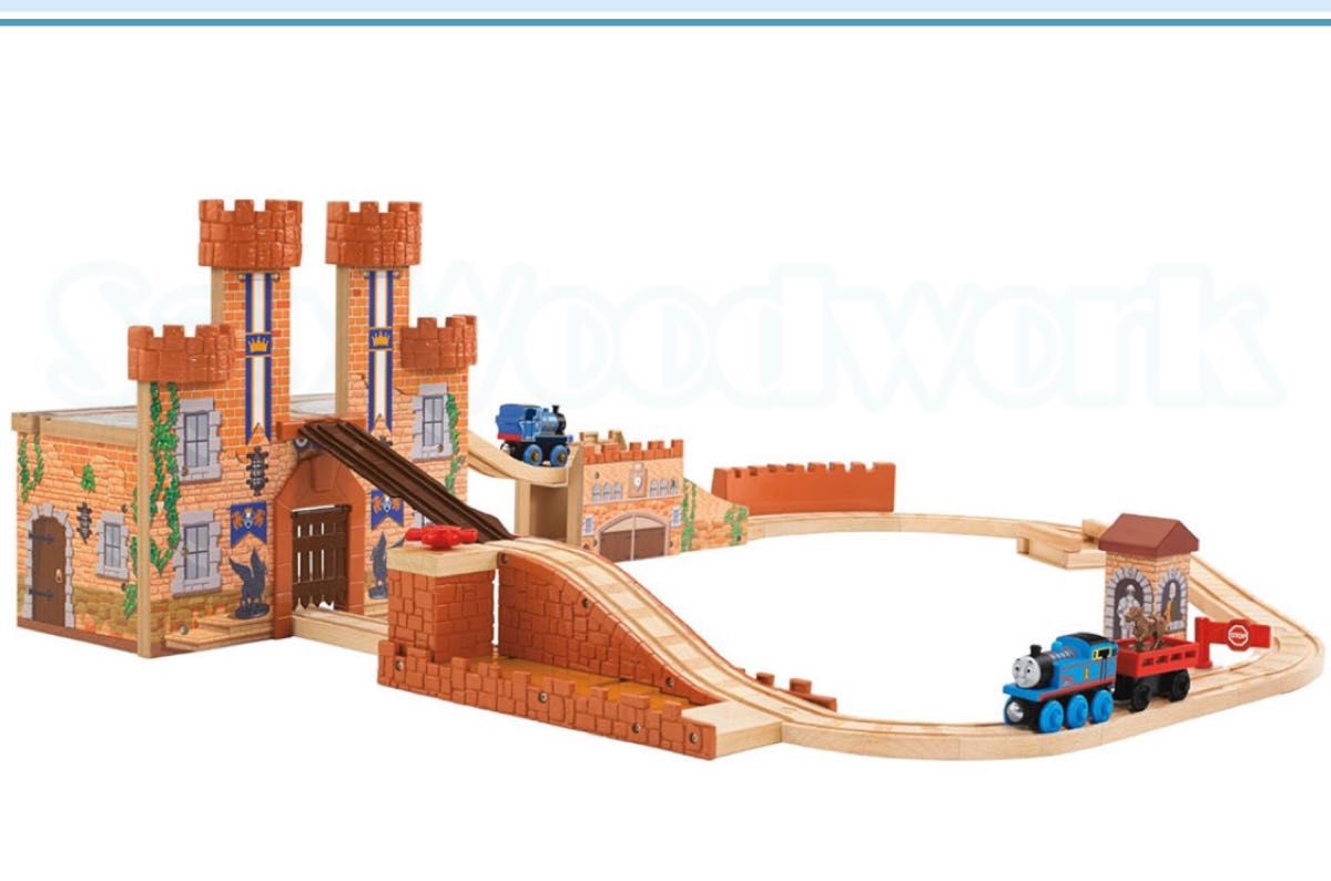 トーマス　BRIO 木製レール　木製列車　キング・オブ・ザ・レイルウェイお城セット　部品足りてません