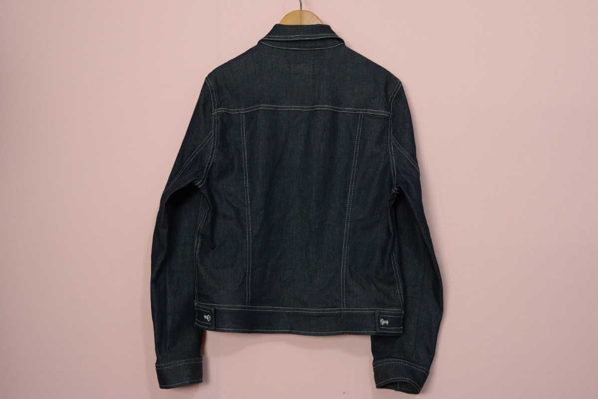  beautiful goods ef-de ef-de dark blue stitch Denim jacket G Jean 13