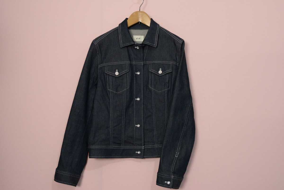  beautiful goods ef-de ef-de dark blue stitch Denim jacket G Jean 13