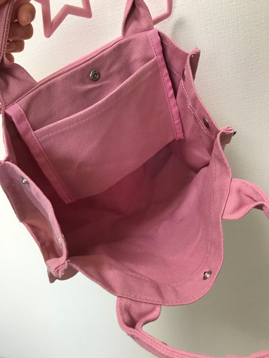 信頼も高い ふくふくにゃんこ ピンクミニトートバック ハピンズ 仏具・神具