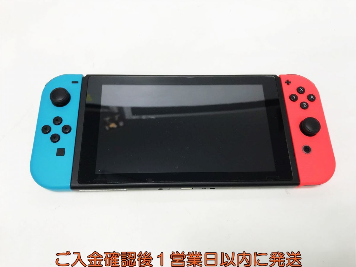 【1円】任天堂 新モデル Nintendo switch 本体 セット ネオンブルー/ネオンレッド ニンテンドースイッチ 動作確認済 新型 J06-238yk/F3