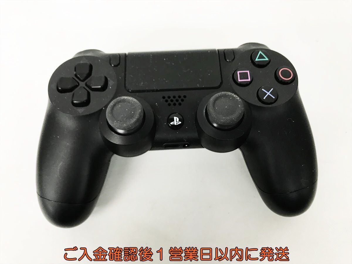 【1円】PS4 純正 ワイヤレスコントローラー DUALSHOCK4 ブラック 未検品ジャンク SONY PlayStation4 EC45-780jy/F3_画像1