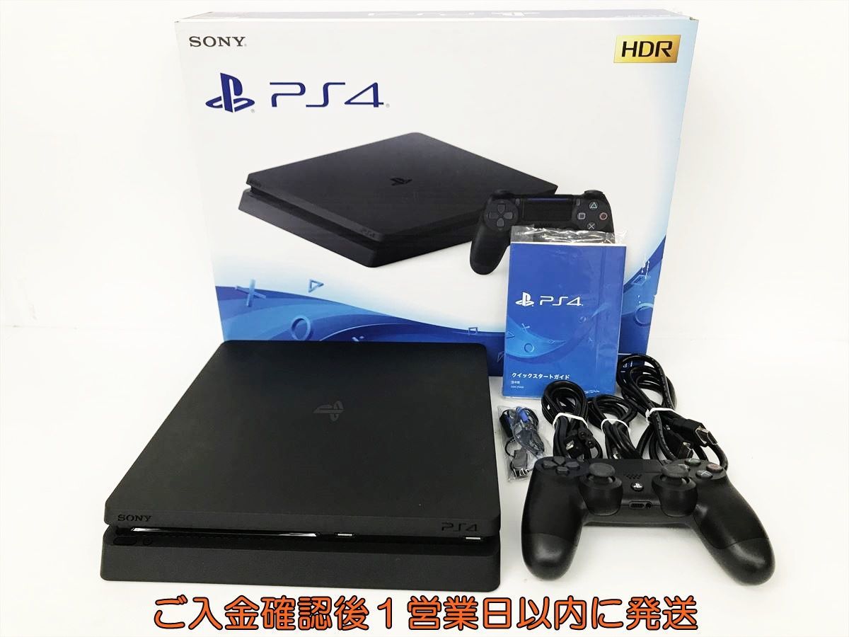 1円】PS4 本体 セット 500GB ブラック SONY PlayStation4 CUH-2100A 