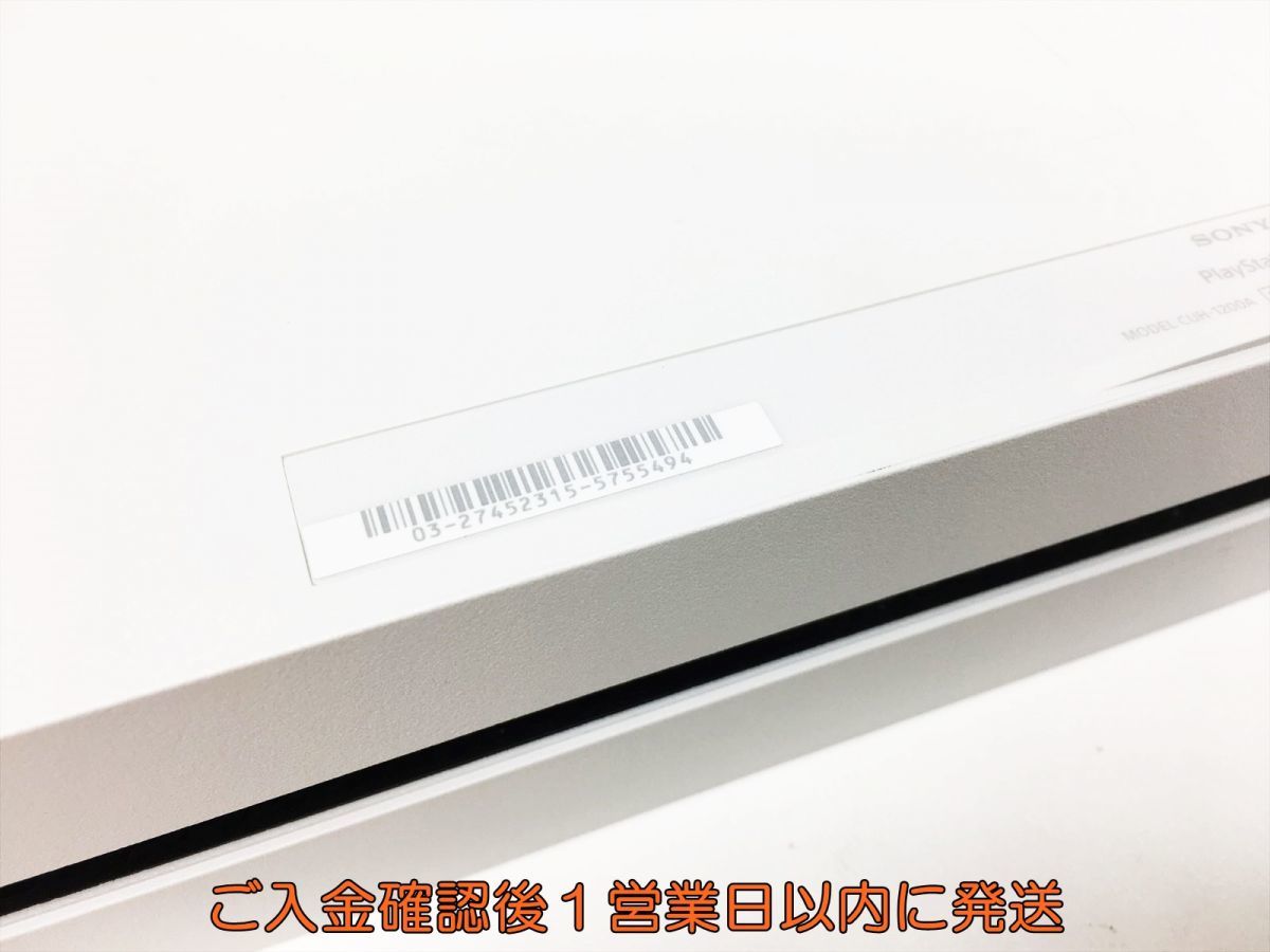 【1円】PS4 本体/箱 セット CUH-1200A ホワイト 500GB ゲーム機本体 SONY 初期化/動作確認済み M05-807ym/G4_画像4