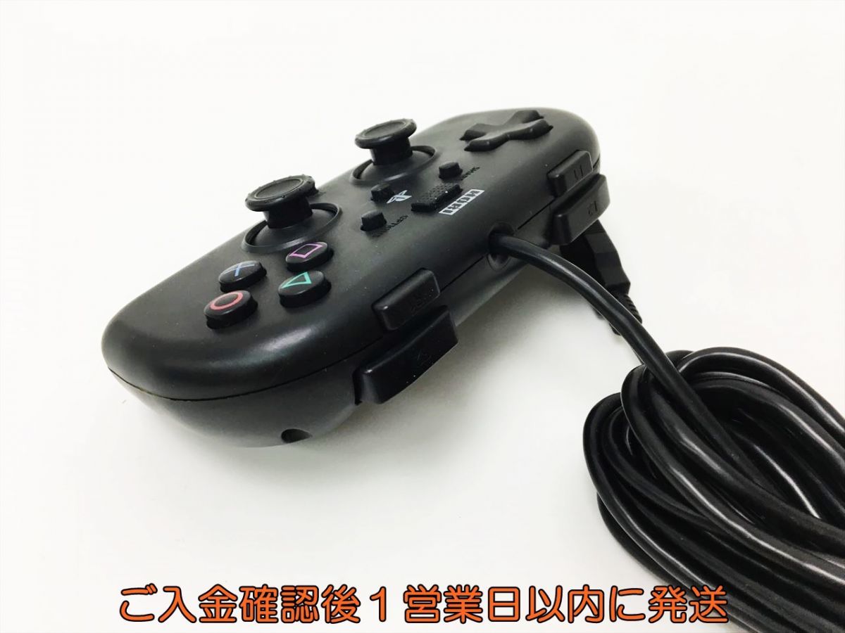 【1円】HORI ワイヤードコントローラーライト ブラック For SONY PlayStation4 動作確認済 PS4 ホリ J06-284rm/F3_画像4