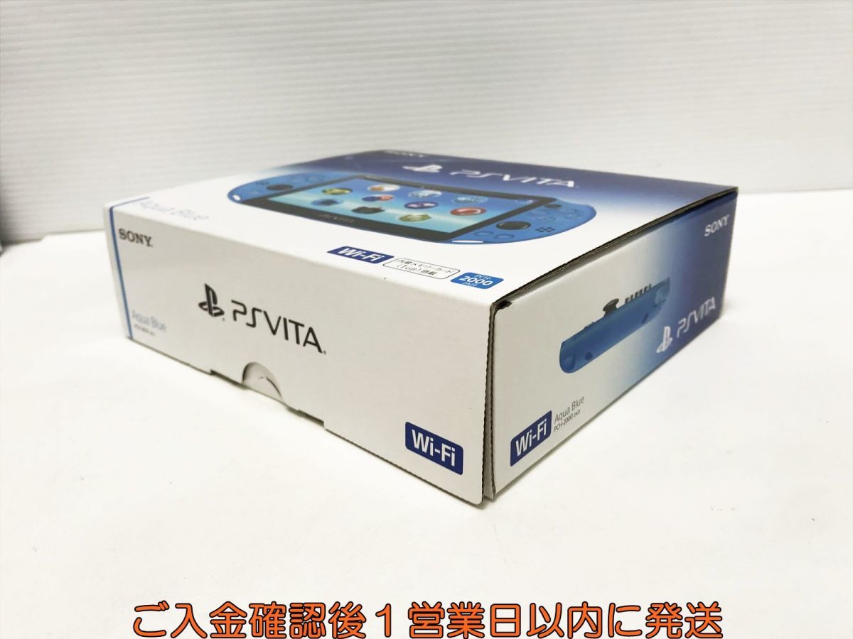 未使用品 PSVITA 本体 セット ブルー SONY PlayStation VITA PCH-2000 未使用 L03-360yk/F3_画像4